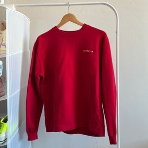 Red embroidered Sundance crewneck! So cute, so comfy. Size small. Lightly used.